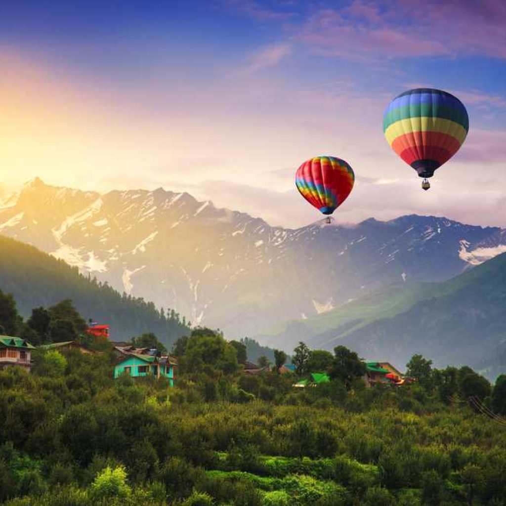 Alpine Trails India - Hot Air Balloon in Manali